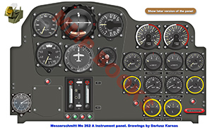 Panel samolotu Me 262